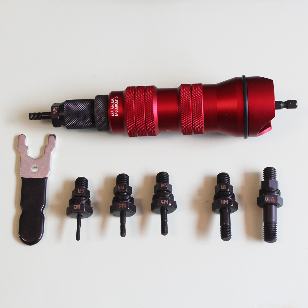 High Grade Rivet Nut Drill Adapter Kit